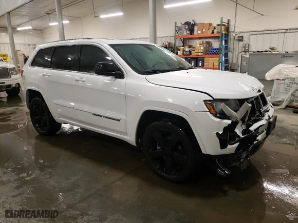 2015 Jeep Grand Cherokee Altitude with VIN 1C4RJFAG7FC747220, listed as a Copart auction lot 44458115 with 108,463 mi miles and Salvage Title. Bid and sale history available at carsss.com. Image 4.