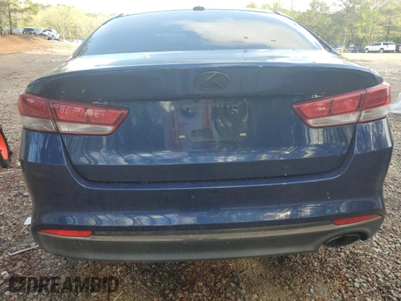 2016 Kia Optima LX with VIN 5XXGT4L36GG060991, listed as a Copart auction lot 52752375 with 106,169 mi miles and Salvage Title. Bid and sale history available at carsss.com. Image 6.