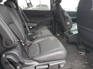 2023 Honda Odyssey Sport with VIN 5FNRL6H75PB076828, listed as a Copart auction lot 81777114 with 8,295 mi miles and Salvage Title. Bid and sale history available at carsss.com. Image 11.