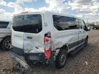 2017 Ford Transit Wagon XL with VIN 1FBZX2ZM6HKA87475, listed as a Copart auction lot 67892214 with 239,153 mi miles and Salvage Title. Bid and sale history available at carsss.com. Image 3.