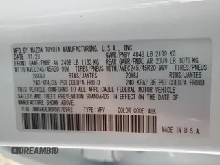 2024 Mazda CX-50 S Premium Plus z VIN 7MMVABEM0RN176962, wystawiony jako Copart lot #82250624 z przebiegiem 9 288 mil mil oraz Szkoda całkowita • Salvage title. Historia ofert i sprzedaży dostępna na DreamBid. Obrazek 13.