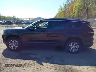 2022 Jeep Grand Cherokee Limited z VIN 1C4RJKBGXN8624536, wystawiony jako IAAI lot #41995179 z przebiegiem 34 830 mil mil oraz . Historia ofert i sprzedaży dostępna na DreamBid. Obrazek 13.