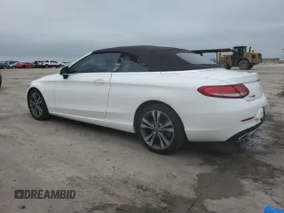 2017 Mercedes-Benz C with VIN WDDWK4KB7HF521578, listed as a Copart auction lot 51968565 with 130,796 mi miles and Clean Title. Bid and sale history available at carsss.com. Image 2.