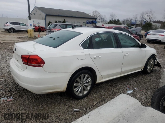 2012 Volkswagen Passat SE z VIN 1VWBP7A35CC004339, wystawiony jako Copart lot #80462614 z przebiegiem 182 748 mil mil oraz Nie do naprawy • Non repairable. Historia ofert i sprzedaży dostępna na DreamBid. Obrazek 3.