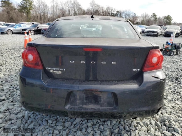 2013 Dodge Avenger SXT with VIN 1C3CDZCB0DN562223, listed as a Copart auction lot 46441395 with 215,951 mi miles and Salvage Title. Bid and sale history available at carsss.com. Image 6.