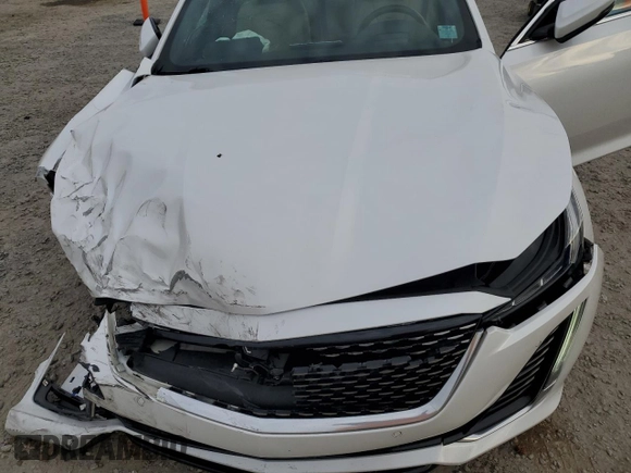2020 Cadillac CT5 Premium Luxury with VIN 1G6DT5RK4L0120627, listed as a Copart auction lot 86663684 with 84,823 mi miles and Salvage Title. Bid and sale history available at DreamBid. Image 11.