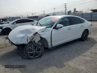 2024 Honda Accord EX with VIN 1HGCY1F32RA051781, listed as a Copart auction lot 59445615 with Not provided miles and Salvage title. Bid and sale history available at DreamBid. Image 1.