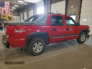 2004 Chevrolet Avalanche Z71 with VIN 3GNEK12T54G295232, listed as a Copart auction lot 59736585 with 210,874 mi miles and Salvage title. Bid and sale history available at DreamBid. Image 3.
