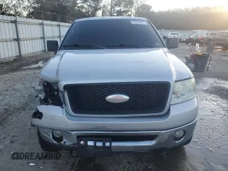 2006 Ford F-150 XLT with VIN 1FTPX04596KB93701, listed as a Copart auction lot 87672425 with 102,128 mi miles and Salvage title. Bid and sale history available at DreamBid. Image 5.
