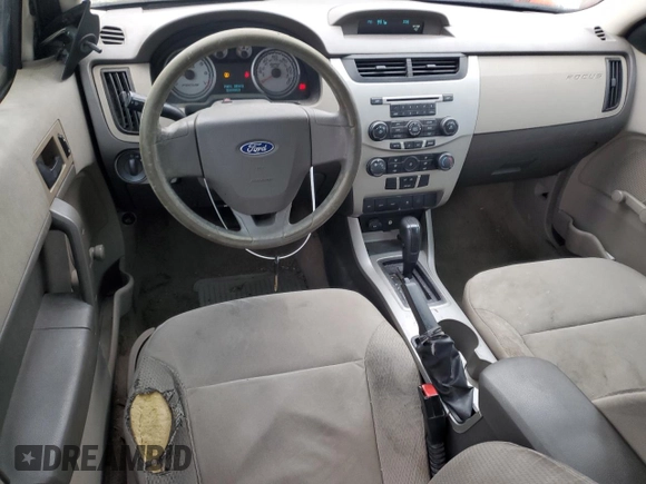 2010 Ford Focus S with VIN 1FAHP3ENXAW119022, listed as a Copart auction lot 44357395 with 186,385 mi miles and Salvage Title. Bid and sale history available at carsss.com. Image 8.