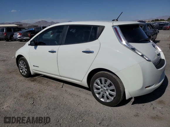 2015 Nissan LEAF SL with VIN 1N4AZ0CP4FC304089, listed as a Copart auction lot 60136545 with 68,423 mi miles and Salvage title. Bid and sale history available at DreamBid. Image 2.
