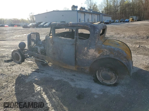 1931 Ford Ocean z VIN 182564541, wystawiony jako Copart lot #52112835 z przebiegiem Nie podano mil oraz Szkoda całkowita • Salvage title. Historia ofert i sprzedaży dostępna na DreamBid. Obrazek 2.