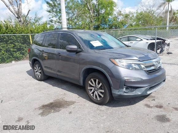 2019 Honda Pilot EX-L with VIN 5FNYF5H58KB045870, listed as a IAAI auction lot 41418635 with 44,093 mi miles. Bid and sale history available at carsss.com. Image 1.