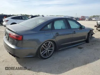 2017 Audi S6 Premium Plus with VIN WAUFFAFC0HN063160, listed as a Copart auction lot 46864164 with 0 mi miles. Bid and sale history available at carsss.com. Image 3.