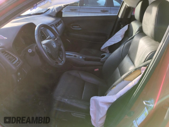 2018 Honda HR-V EX-L with VIN 3CZRU5H74JM705175, listed as a Copart auction lot 87384274 with Not Provided miles and Salvage Title. Bid and sale history available at carsss.com. Image 7.