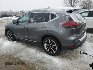 2019 Nissan Rogue SL with VIN 5N1AT2MT2KC776039, listed as a Copart auction lot 41427385 with 76,878 mi miles and Salvage Title. Bid and sale history available at DreamBid. Image 2.