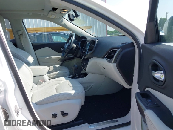 2019 Jeep Cherokee Limited with VIN 1C4PJMDNXKD393171, listed as a IAAI auction lot 42406608 with 57,574 mi miles and . Bid and sale history available at DreamBid. Image 5.
