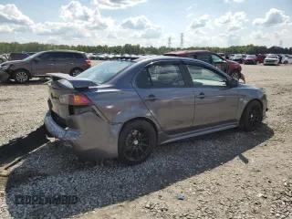 2009 Mitsubishi Lancer GTS with VIN JA3AU86W69U023774, listed as a Copart auction lot 71438484 with 260,775 mi miles and Salvage Title. Bid and sale history available at carsss.com. Image 3.