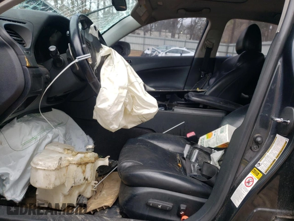 2007 Lexus IS 350 with VIN JTHBE262772011248, listed as a Copart auction lot 44365575 with Not Provided miles and Salvage Title. Bid and sale history available at DreamBid. Image 7.