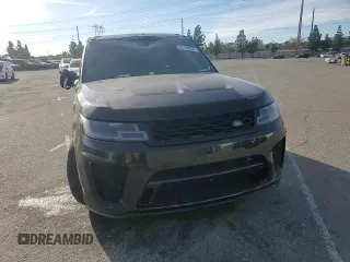 2018 Land Rover Range Rover Sport SVR with VIN SALWZ2SE8JA184175, listed as a Copart auction lot 85798834 with 39,755 mi miles and Salvage Title. Bid and sale history available at carsss.com. Image 12.