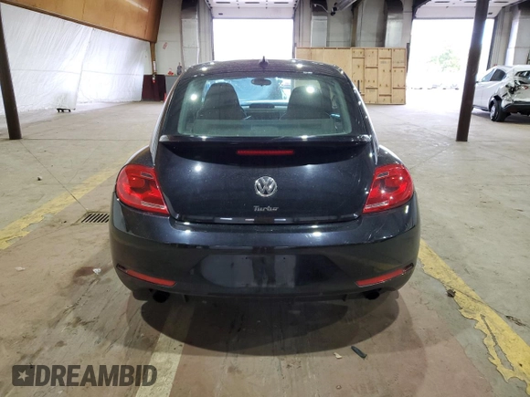 2014 Volkswagen Beetle Turbo R-Line with VIN 3VWVT7ATXEM665178, listed as a Copart auction lot 75652044 with Not Provided miles and Salvage Title. Bid and sale history available at DreamBid. Image 6.
