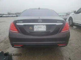 2014 Mercedes-Benz S-Class S 550 with VIN WDDUG8FB0EA058198, listed as a Copart auction lot 47774125 with 131,828 mi miles and Clean Title. Bid and sale history available at carsss.com. Image 6.