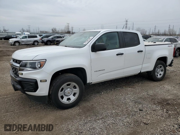 2021 Chevrolet Colorado 4WD Work Truck с VIN 1GCGTBEN1M1285314, выставлен на аукционе Copart как лот 47940345 с пробегом 39 780 миль миль и Списание • Salvage title. История ставок и продаж доступна на DreamBid. Изображение 1.