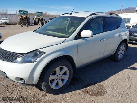 2006 Nissan Murano SL with VIN JN8AZ08W86W550995, listed as a IAAI auction lot 41470307 with 198,798 mi miles. Bid and sale history available at carsss.com. Image 2.