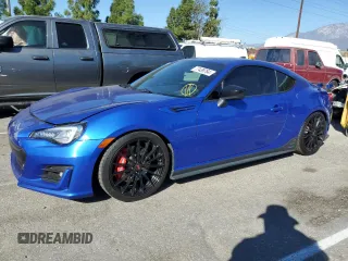 2018 Subaru BRZ tS with VIN JF1ZCAD12J9600805, listed as a Copart auction lot 77439764 with 82,360 mi miles and Salvage title. Bid and sale history available at DreamBid. Image 1.