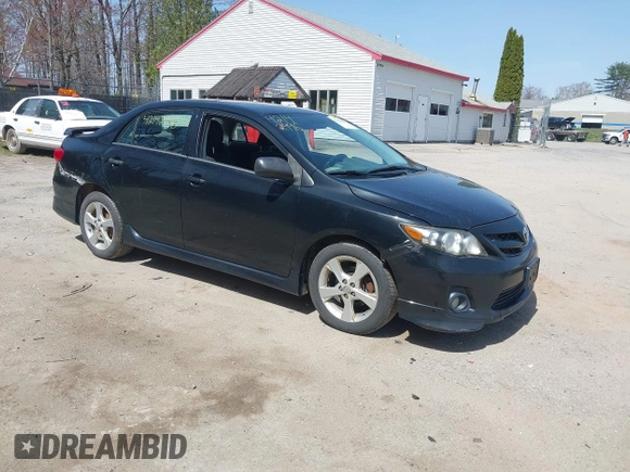 2012 Toyota Corolla L with VIN 2T1BU4EE4CC886407, listed as a IAAI auction lot 42142996 with 216,543 mi miles. Bid and sale history available at carsss.com. Image 1.