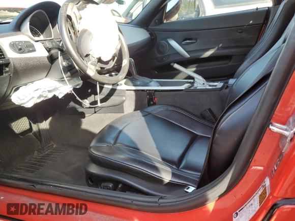 2006 BMW Z4 3.0si with VIN 4USBU53546LX02065, listed as a Copart auction lot 42097705 with 0 mi miles and Salvage Title. Bid and sale history available at carsss.com. Image 10.