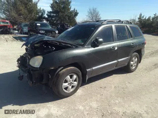 2006 Hyundai Santa Fe GLS with VIN KM8SC13E56U096895, listed as a IAAI auction lot 39109668 with 154,330 mi miles. Bid and sale history available at carsss.com. Image 2.