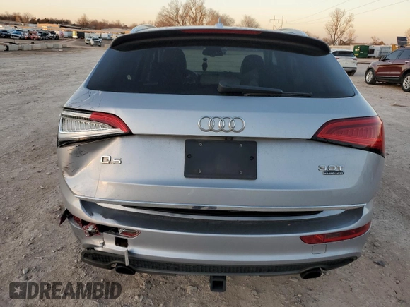 2016 Audi Q5 with VIN WA1D7BFP6GA051661, listed as a Copart auction lot 50291915 with 97,592 mi miles and Salvage title. Bid and sale history available at DreamBid. Image 6.