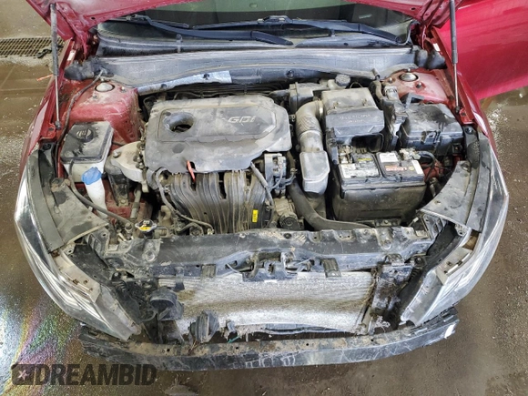 2019 Kia Optima LX with VIN 5XXGT4L32KG306587, listed as a Copart auction lot 52966275 with 185,613 mi miles and Salvage Title. Bid and sale history available at carsss.com. Image 12.