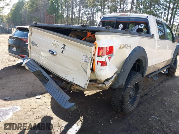 2009 Ford F-150 XL with VIN 1FTPW14V59KC26416, listed as a IAAI auction lot 41630034 with 120,455 mi miles. Bid and sale history available at carsss.com. Image 6.