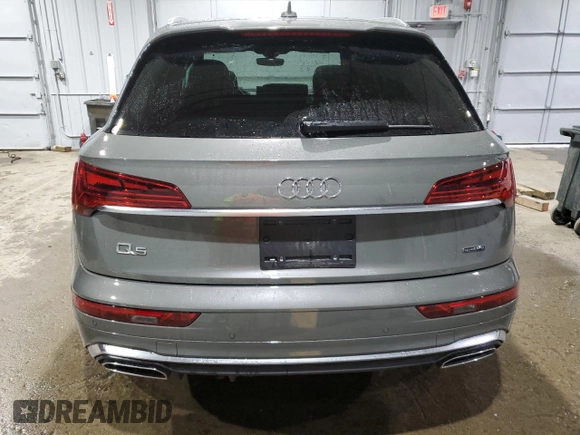 2023 Audi Q5 S line Prestige с VIN WA1FAAFY5P2167313, выставлен на аукционе Copart как лот 87830325 с пробегом 15 641 миль миль и Списание • Salvage title. История ставок и продаж доступна на DreamBid. Изображение 6.