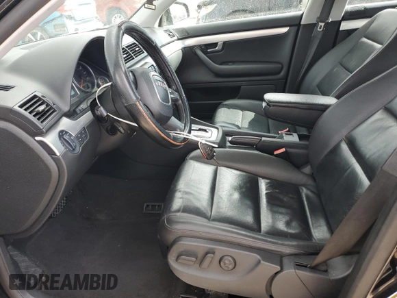 2007 Audi A4 2.0T with VIN WAUAF78E47A060120, listed as a Copart auction lot 51711035 with 108,291 mi miles and Salvage Title. Bid and sale history available at carsss.com. Image 7.