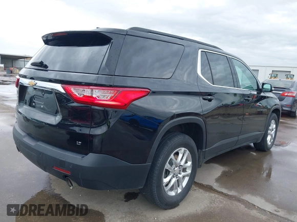 2020 Chevrolet Traverse LT Cloth with VIN 1GNERGKW9LJ300910, listed as a IAAI auction lot 41948213 with 64,972 mi miles and . Bid and sale history available at DreamBid. Image 4.