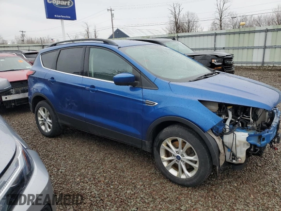 2019 Ford Escape SEL with VIN 1FMCU9HD9KUA31400, listed as a Copart auction lot 52515125 with 101,245 mi miles and Salvage Title. Bid and sale history available at carsss.com. Image 4.