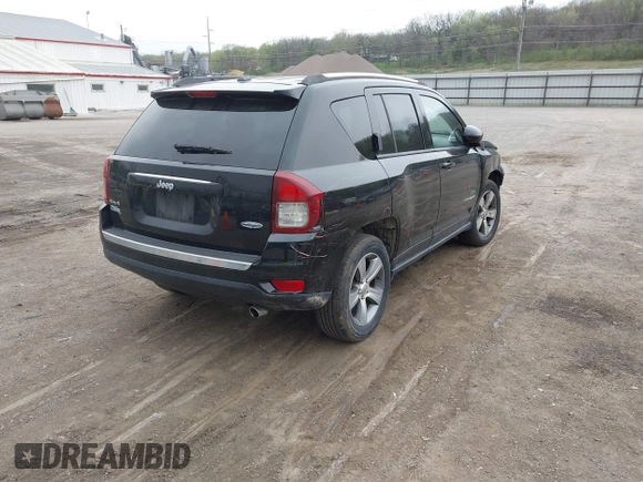 2017 Jeep Compass High Altitude with VIN 1C4NJDEB2HD128684, listed as a IAAI auction lot 42081202 with 86,932 mi miles and . Bid and sale history available at DreamBid. Image 4.