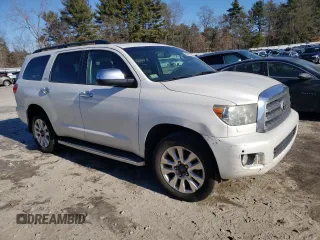 2010 Toyota Sequoia Platinum with VIN 5TDDY5G18AS037270, listed as a Copart auction lot 42361715 with 0 mi miles and Clean Title. Bid and sale history available at carsss.com. Image 4.
