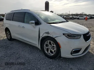2021 Chrysler Pacifica Limited z VIN 2C4RC3GG6MR590610, wystawiony jako Copart lot #48394325 z przebiegiem 86 984 mil mil oraz Szkoda całkowita • Salvage title. Historia ofert i sprzedaży dostępna na DreamBid. Obrazek 4.