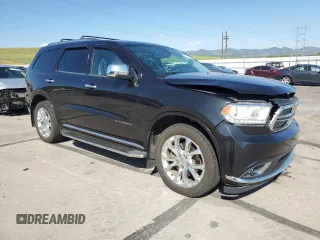 2016 Dodge Durango Citadel with VIN 1C4RDJEG6GC341421, listed as a Copart auction lot 61680215 with 77,024 mi miles and Salvage title. Bid and sale history available at DreamBid. Image 4.