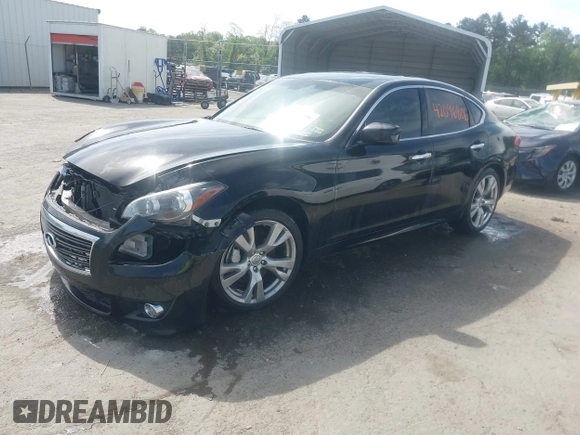 2013 Infiniti M with VIN JN1AY1AR6DM590187, listed as a IAAI auction lot 42096806 with 182,909 mi miles and . Bid and sale history available at DreamBid. Image 17.
