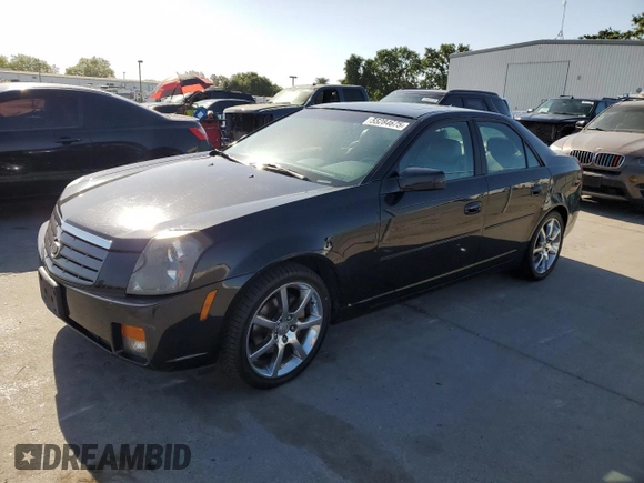 2004 Cadillac CTS with VIN 1G6DM577040103840, listed as a Copart auction lot 55284675 with 113,007 mi miles and Salvage title. Bid and sale history available at DreamBid. Image 1.