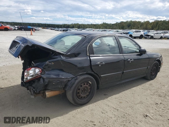 2005 Hyundai Sonata GL with VIN KMHWF25SX5A171639, listed as a Copart auction lot 73851114 with 122,206 mi miles and Salvage Title. Bid and sale history available at carsss.com. Image 3.