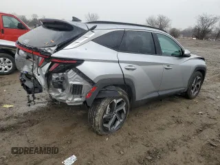 2024 Hyundai Tucson Limited with VIN 5NMJECDE6RH305285, listed as a Copart auction lot 46419475 with 23,977 mi miles and Salvage Title. Bid and sale history available at carsss.com. Image 3.