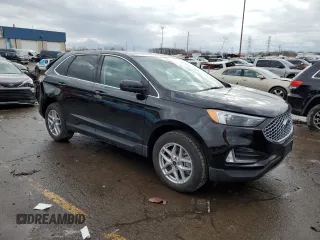 2024 Ford Edge SEL with VIN 2FMPK4J90RBB06307, listed as a Copart auction lot 47934745 with 7,649 mi miles and Salvage Title. Bid and sale history available at carsss.com. Image 4.