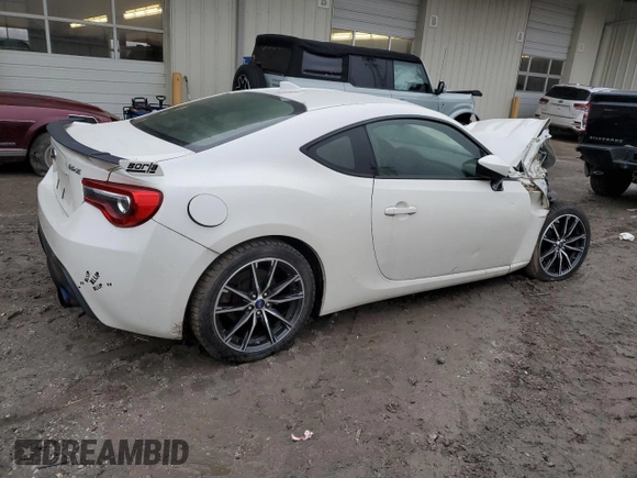 2017 Subaru BRZ Premium with VIN JF1ZCAB16H9606233, listed as a Copart auction lot 87384514 with 38,174 mi miles and Salvage Title. Bid and sale history available at DreamBid. Image 3.