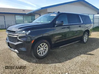 2023 Chevrolet Suburban LT z VIN 1GNSKCKD9PR320564, wystawiony jako Copart lot #49347895 z przebiegiem 61 775 mil mil oraz Czysty tytuł • Clean title. Historia ofert i sprzedaży dostępna na DreamBid. Obrazek 1.